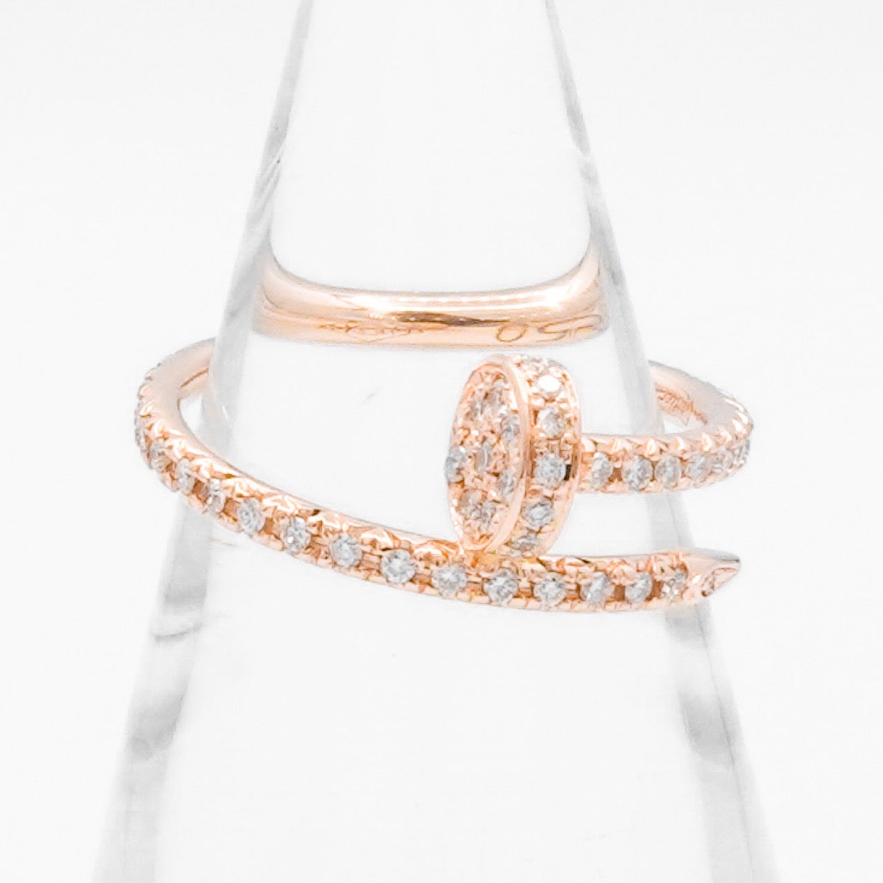 Juste un clou ring size 10 SM PG diamond