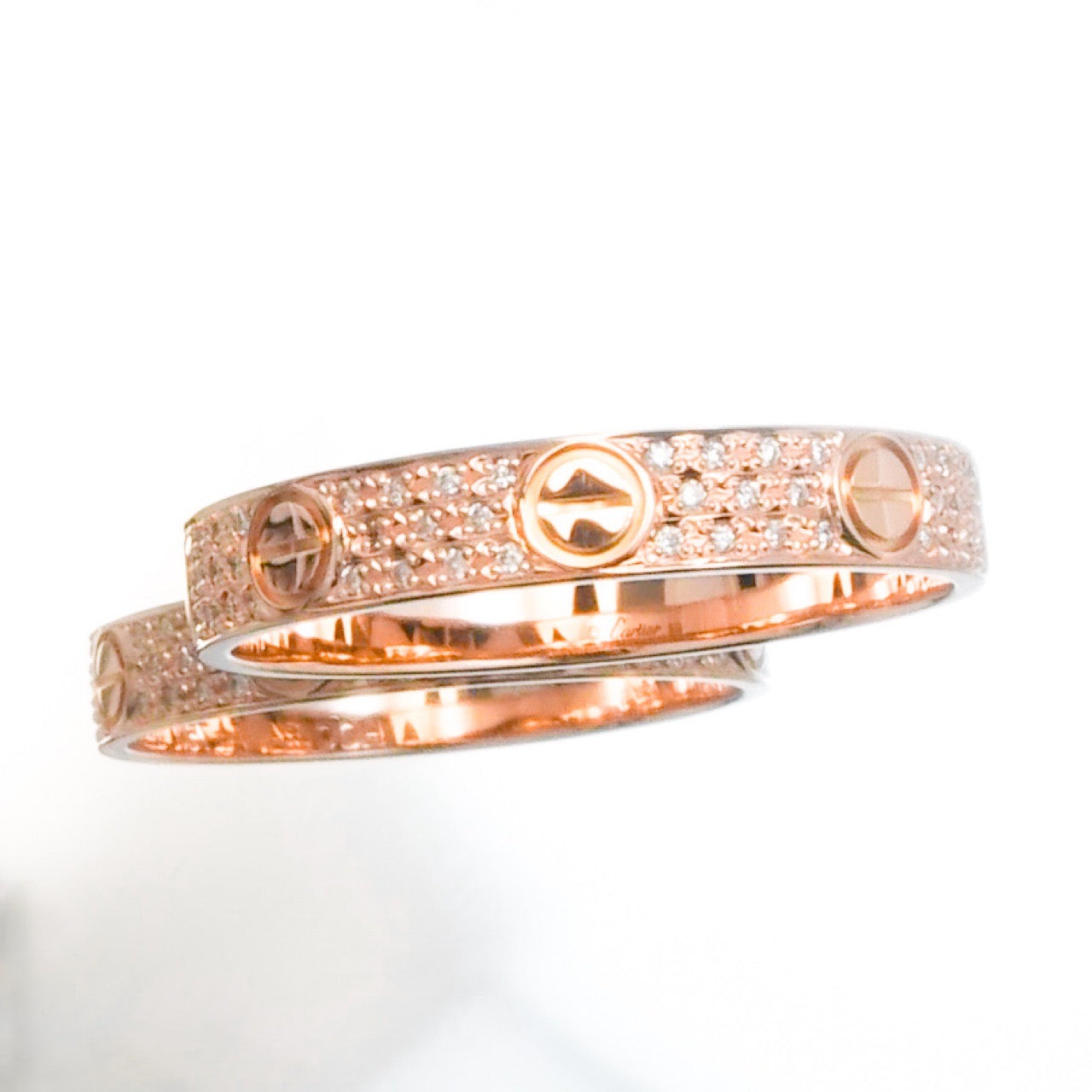 Mini Love Ring Size 19 PG Diamond 