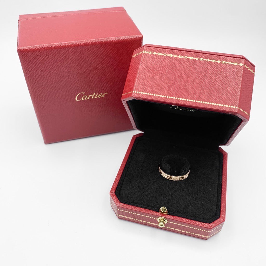 Mini Love Ring Size 19 PG Diamond 