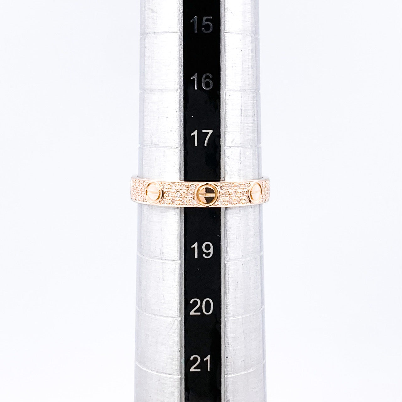 Mini Love Ring Size 19 PG Diamond 