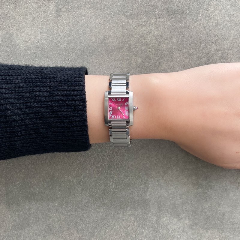 Tank Francaise SM Raspberry Dial SS -Limited Edition- 