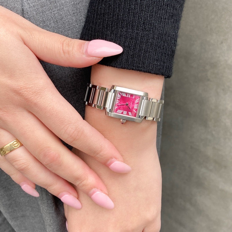 Tank Francaise SM Raspberry Dial SS -Limited Edition- 