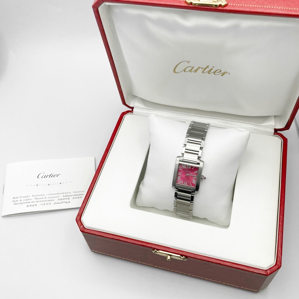 Tank Francaise SM Raspberry Dial SS -Limited Edition- 