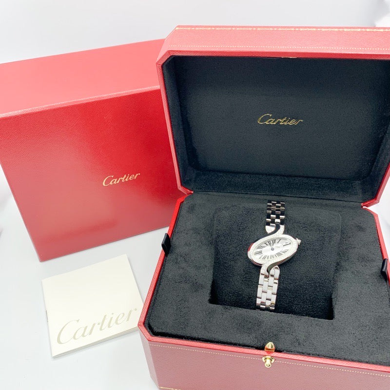 Delices de Cartier K18WG genuine diamond bracelet 