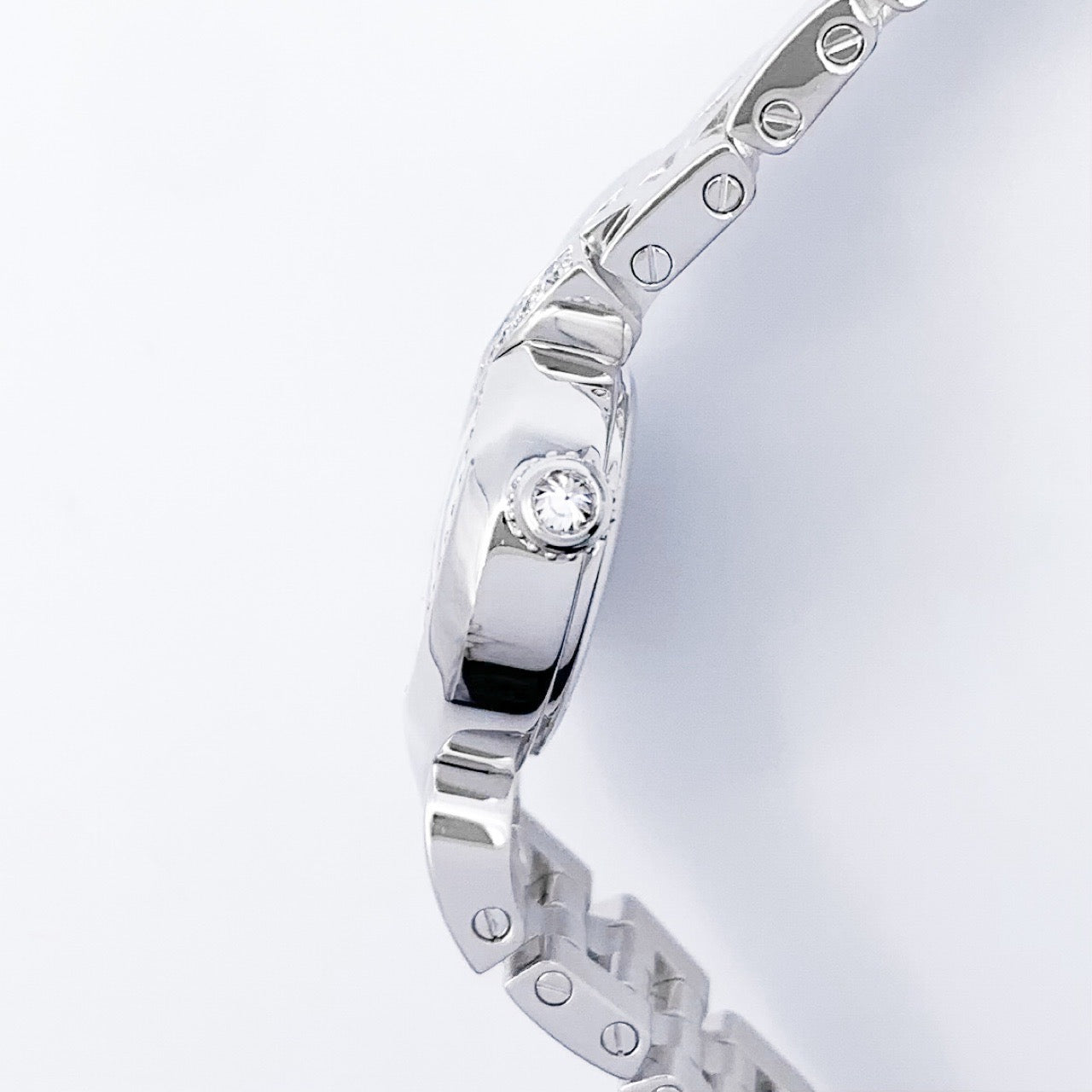 Delices de Cartier K18WG genuine diamond bracelet 