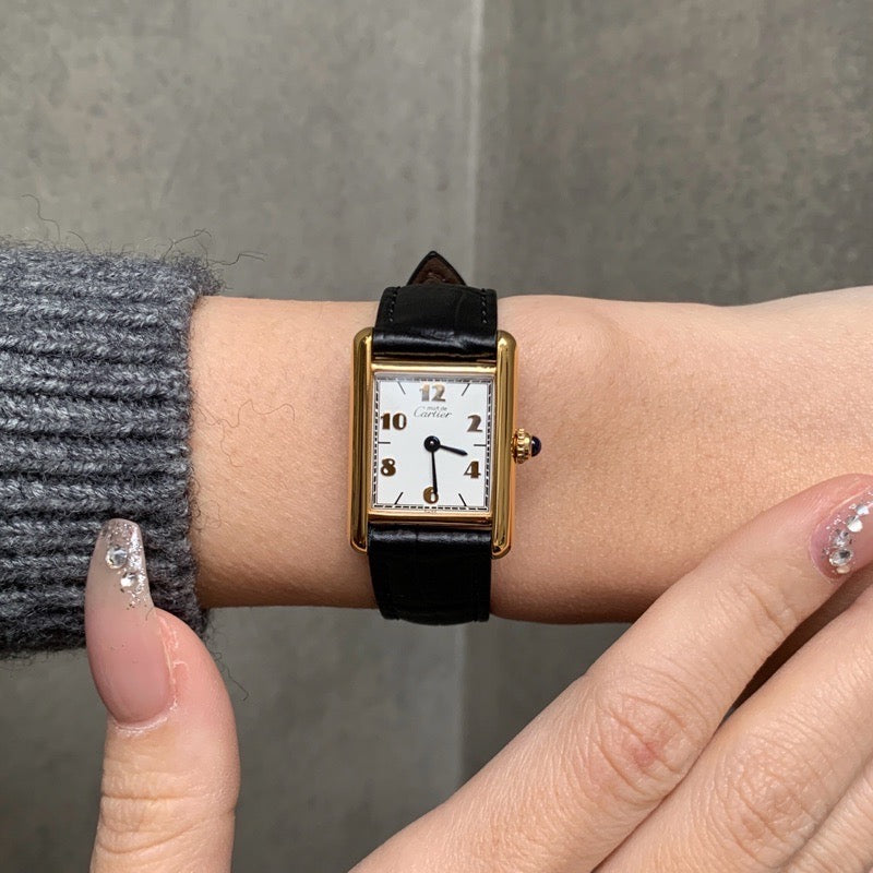 マストタンク SM 飛びアラビア文字盤 ゴールド