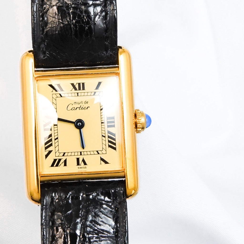 Mast Tank SM Beige Roman Dial Gold 