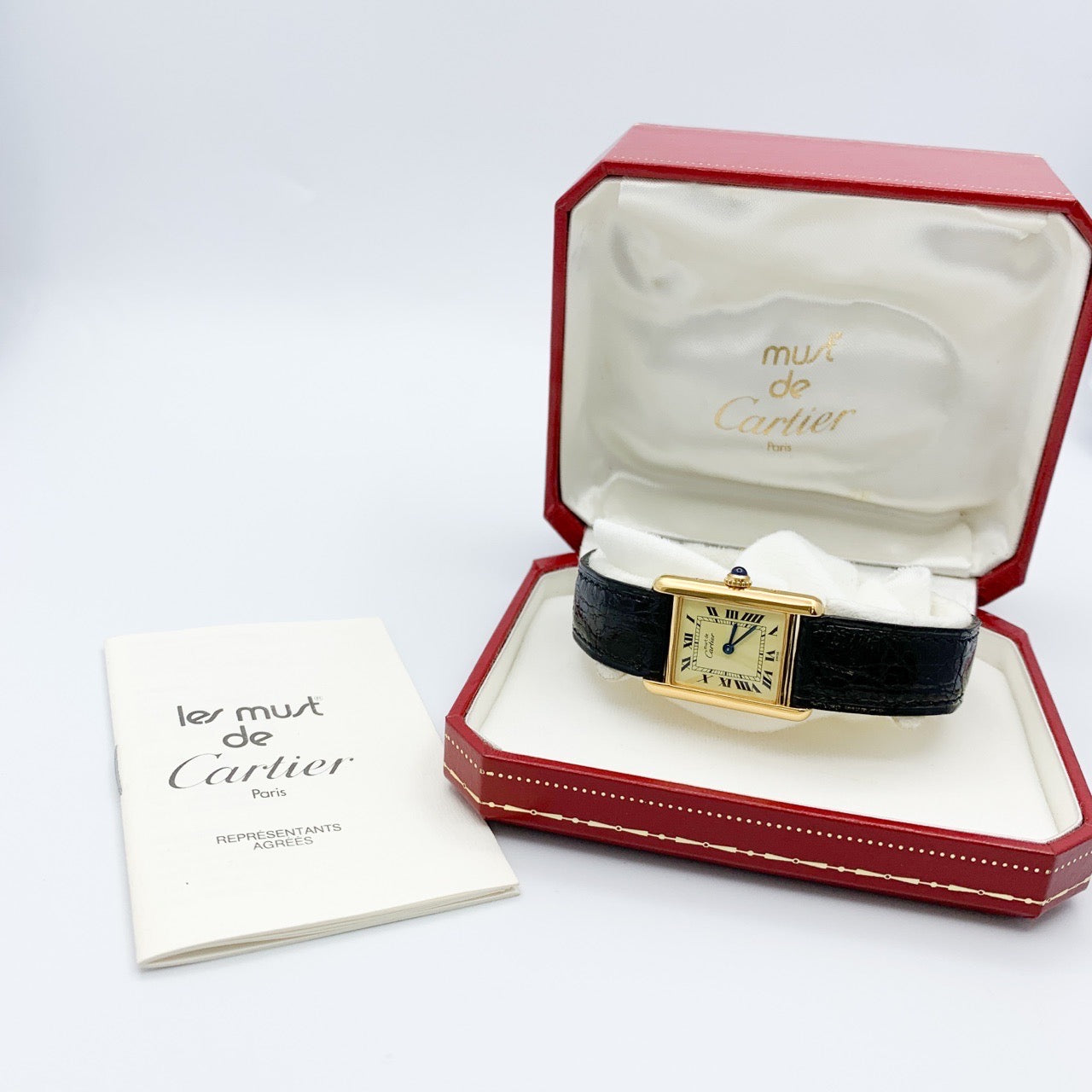 Mast Tank SM Beige Roman Dial Gold 