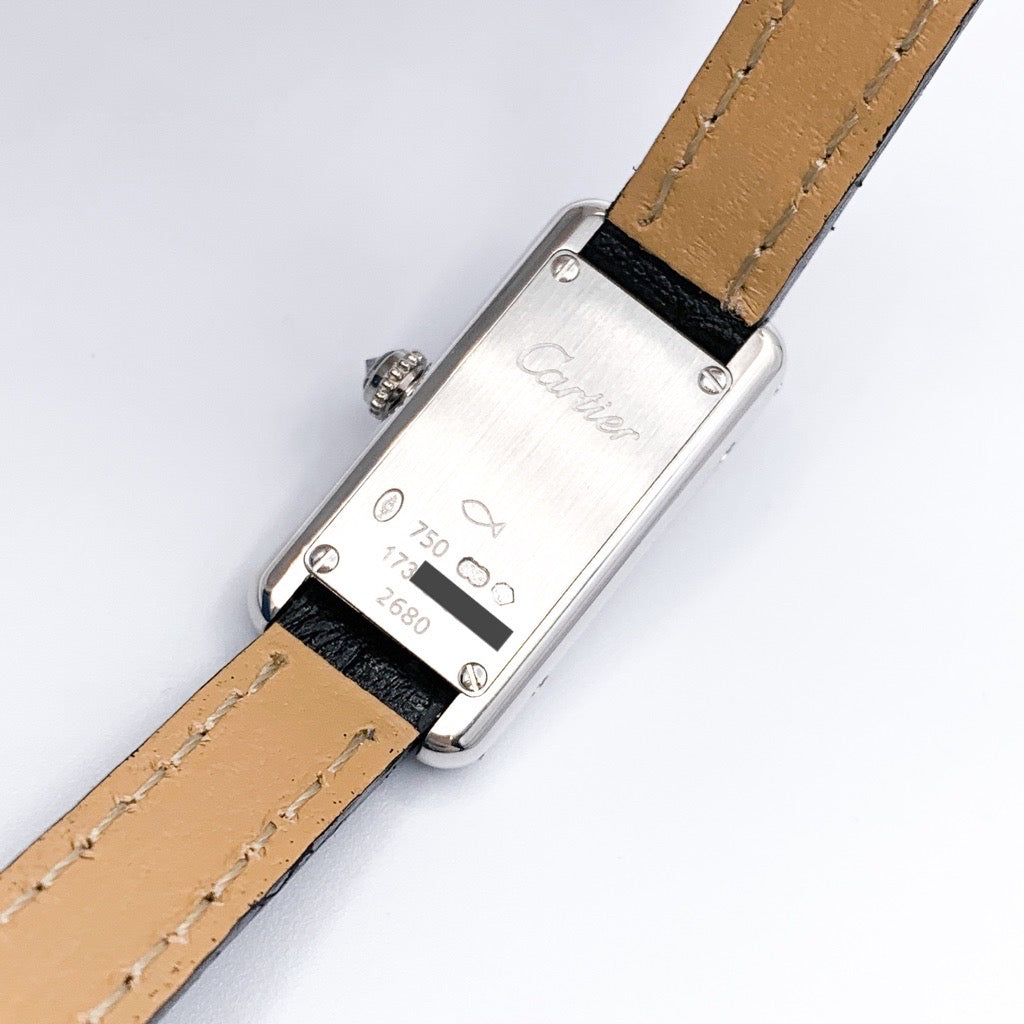 Tank Allonge K18WG Diamond Leather