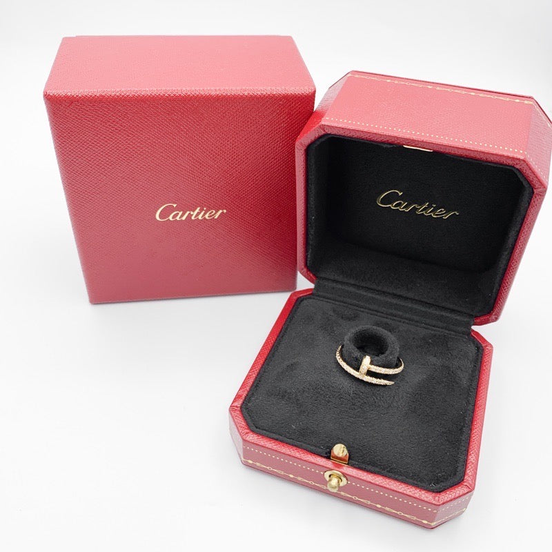 Juste un clou ring size 13 SM YG diamond