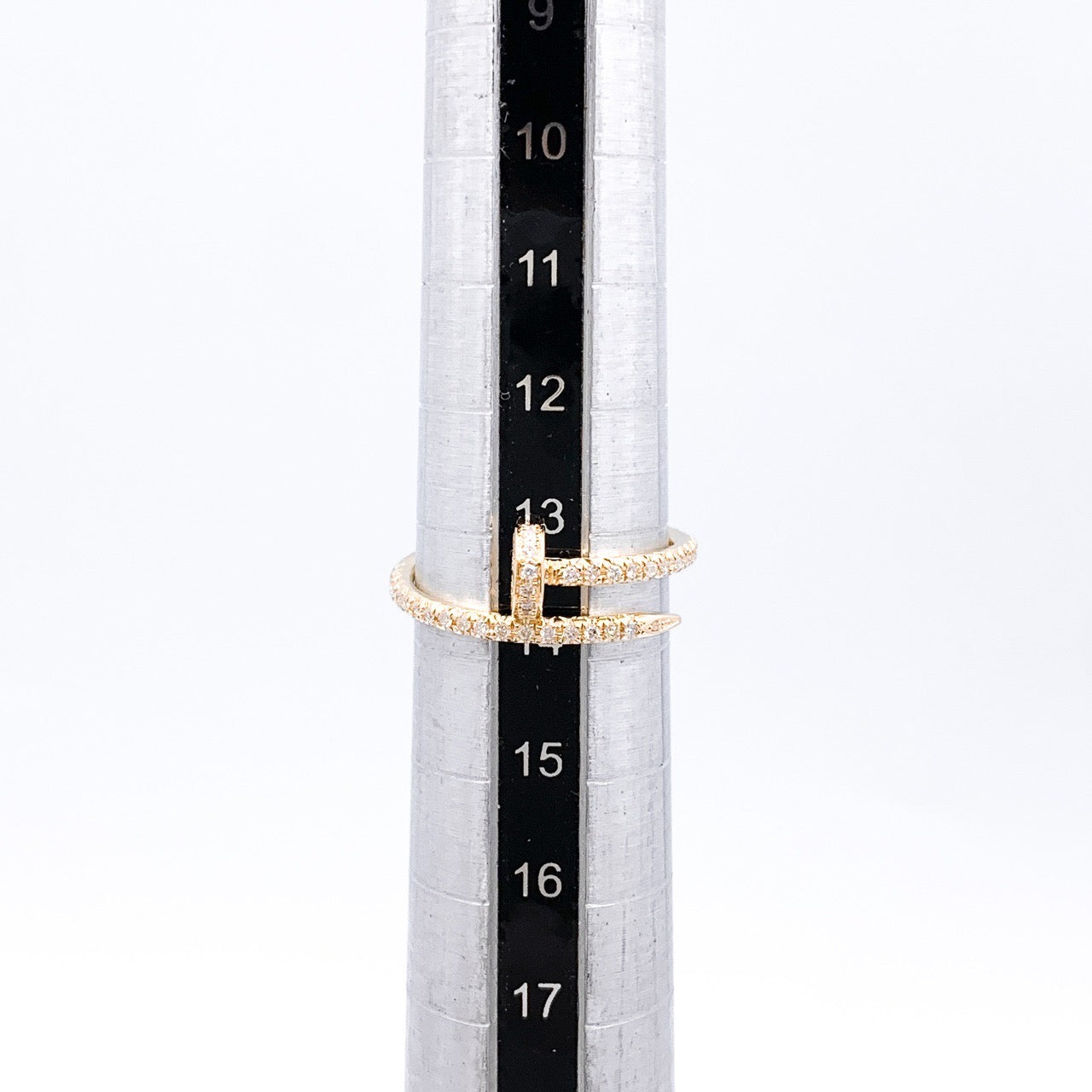 Juste un clou ring size 13 SM YG diamond