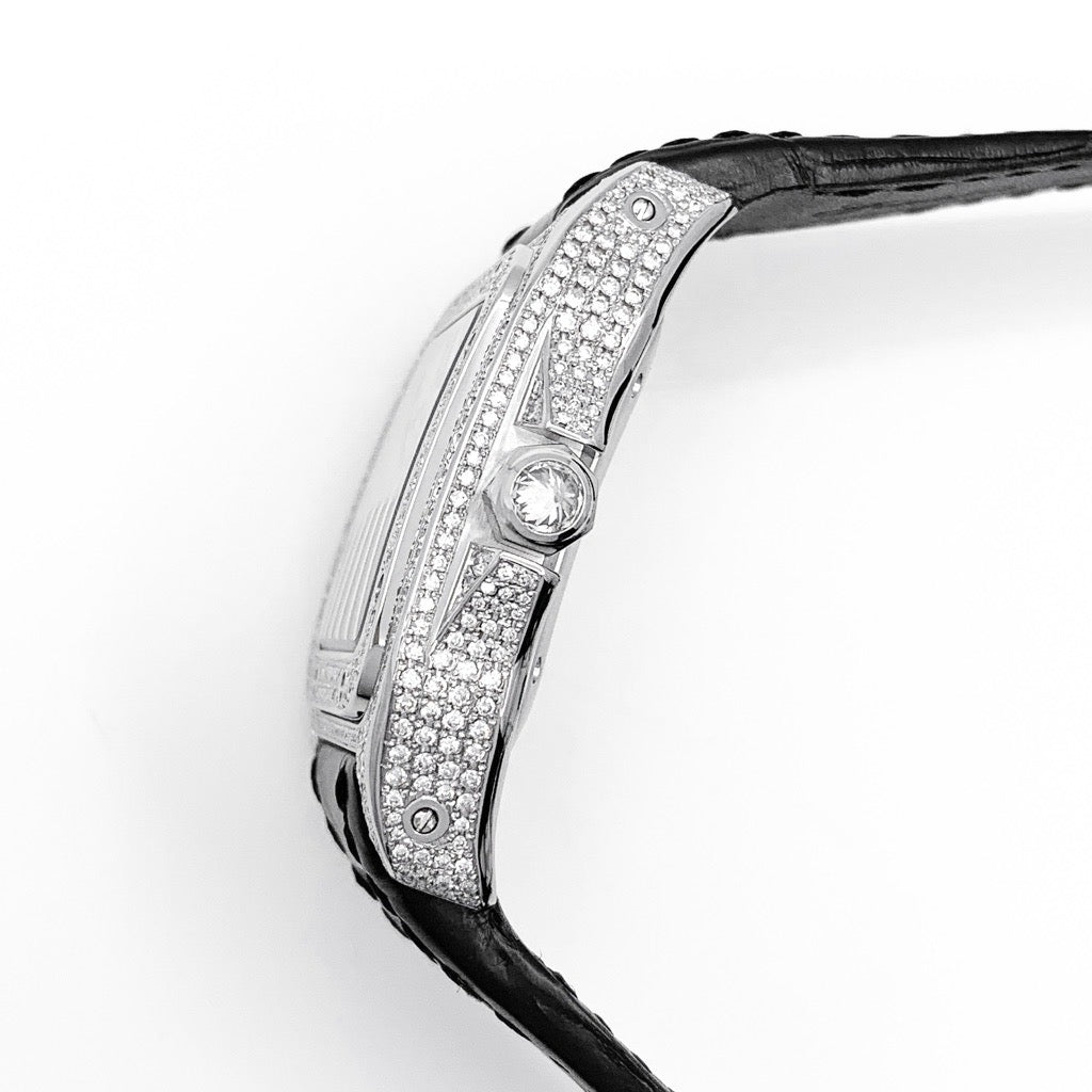 Santos 100 MM Bezel Full Diamond