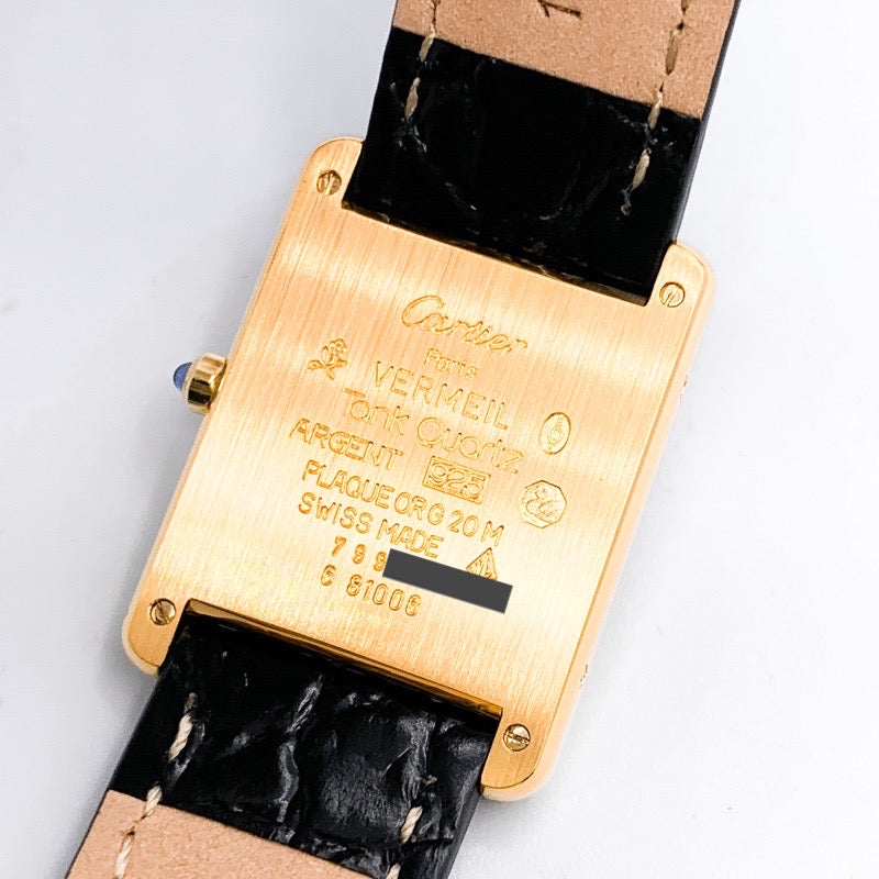 マストタンク 縦ローマン文字盤 LM ゴールド