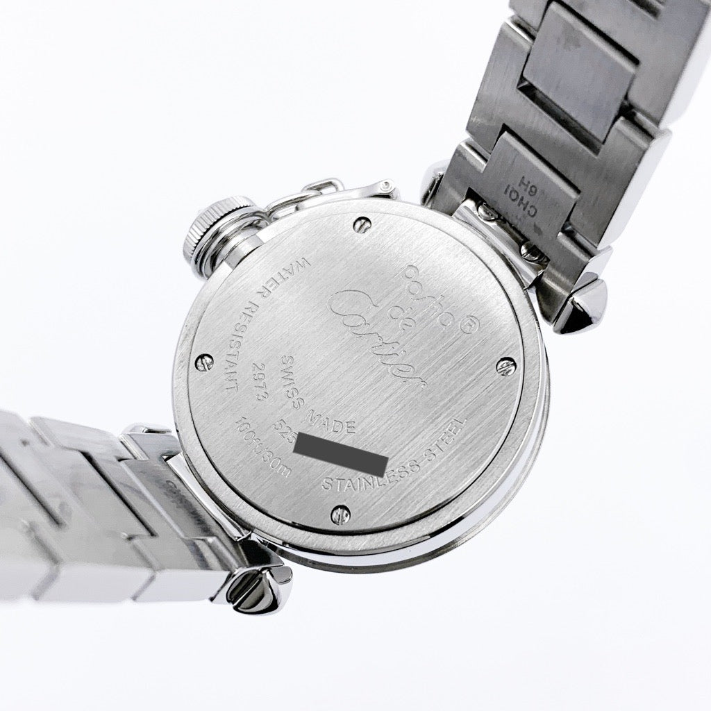 Miss Pasha SS Lavender Dial Breath Half Diamond