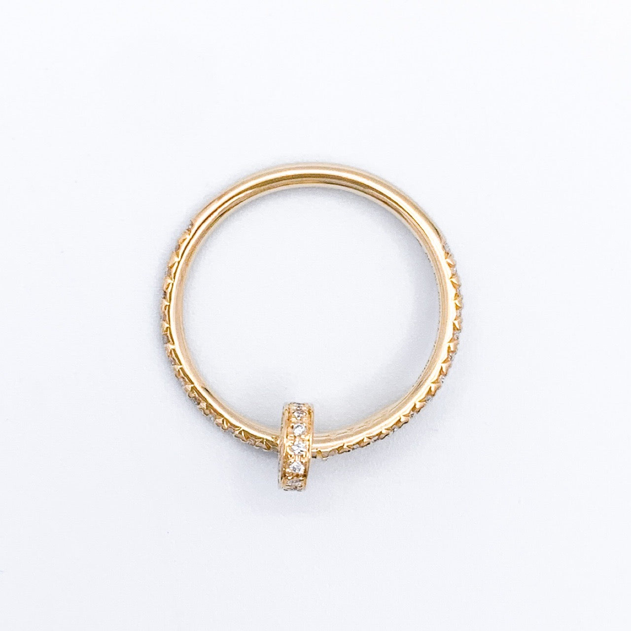 Juste un clou ring size 12 SM YG diamond