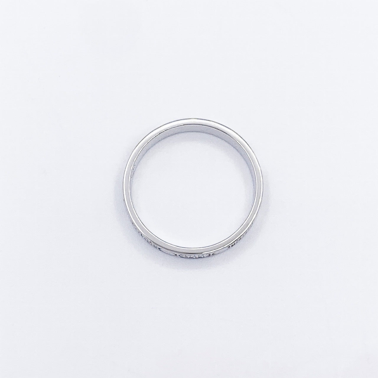 Mini Love Ring Size 15 WG Diamond