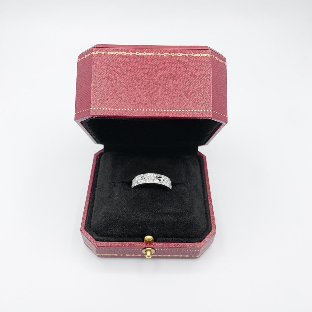 Love Ring Size 23 WG Diamond