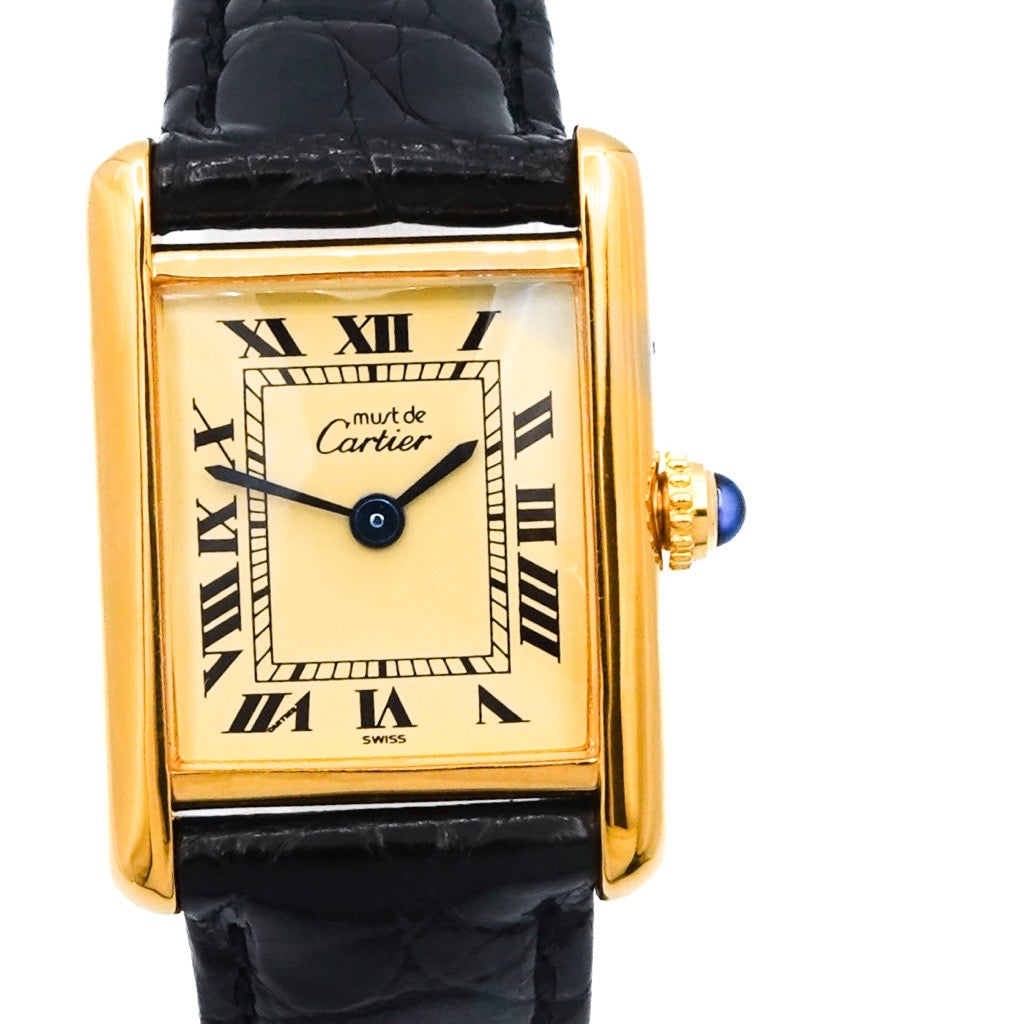 マストタンク SM ベージュローマン文字盤 ゴールド