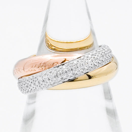 Trinity ring size 9 diamond