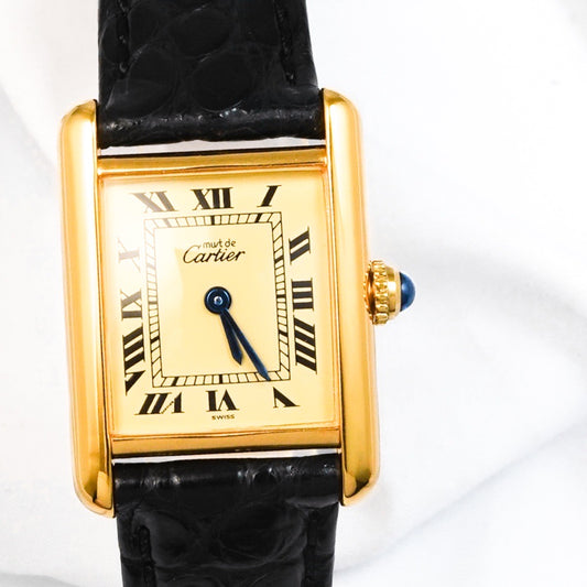 マストタンク SM ベージュローマン文字盤 ゴールド