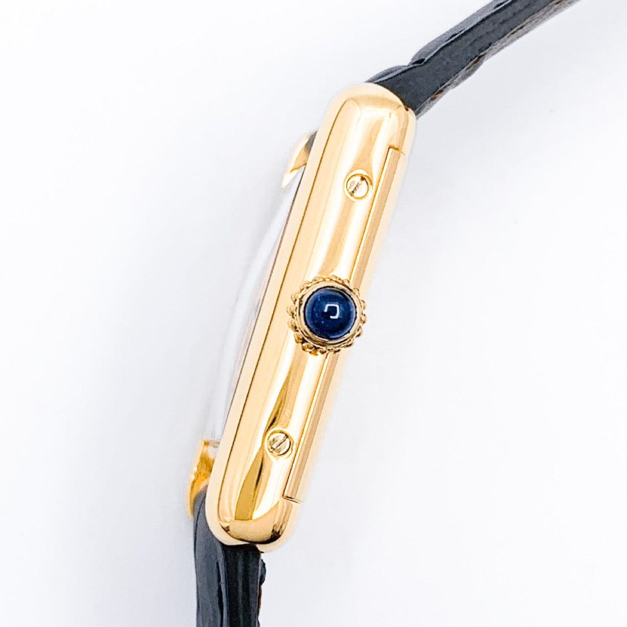 マストタンク SM 手巻き ラピスラズリ文字盤 ゴールド