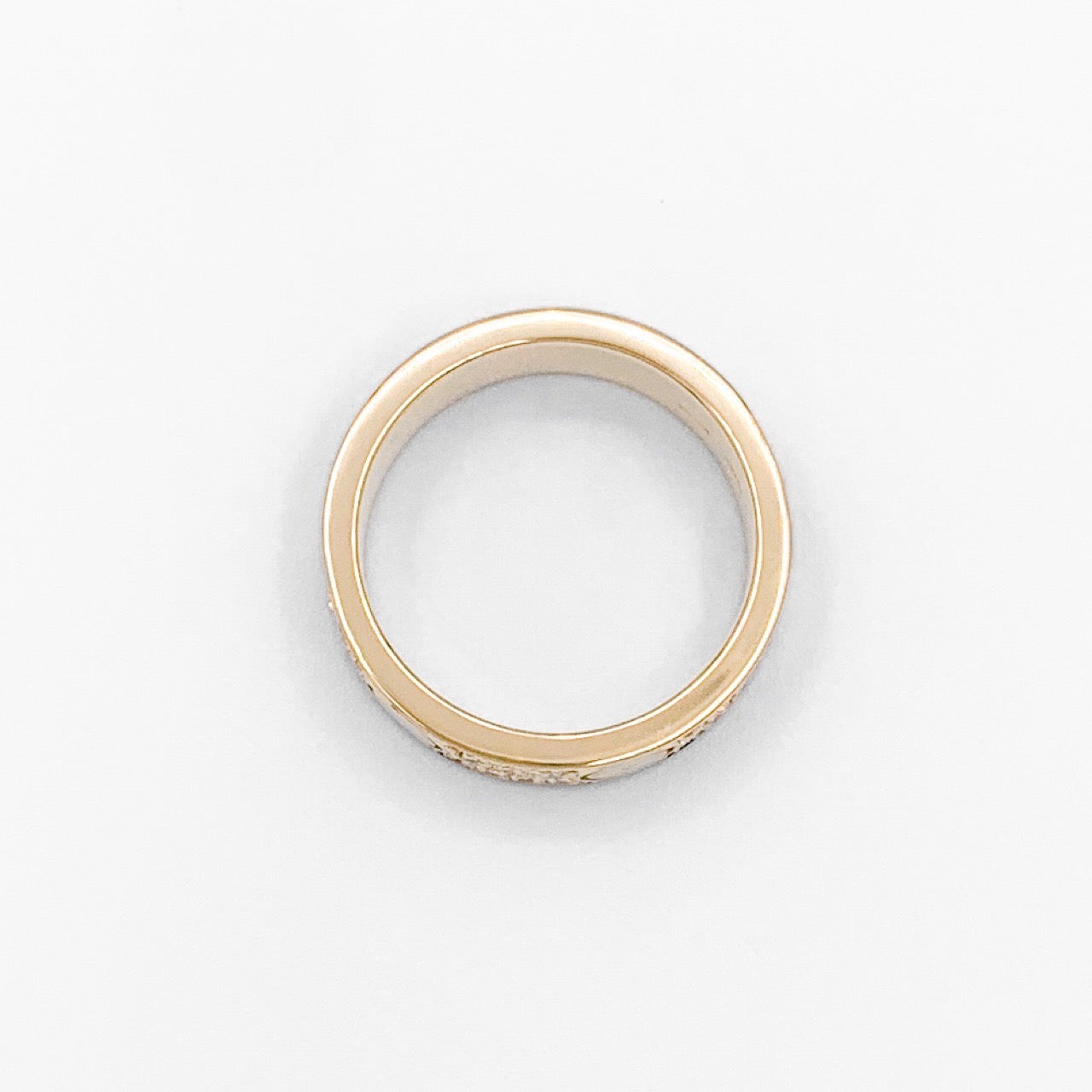Love Ring Size 9 YG Diamond 