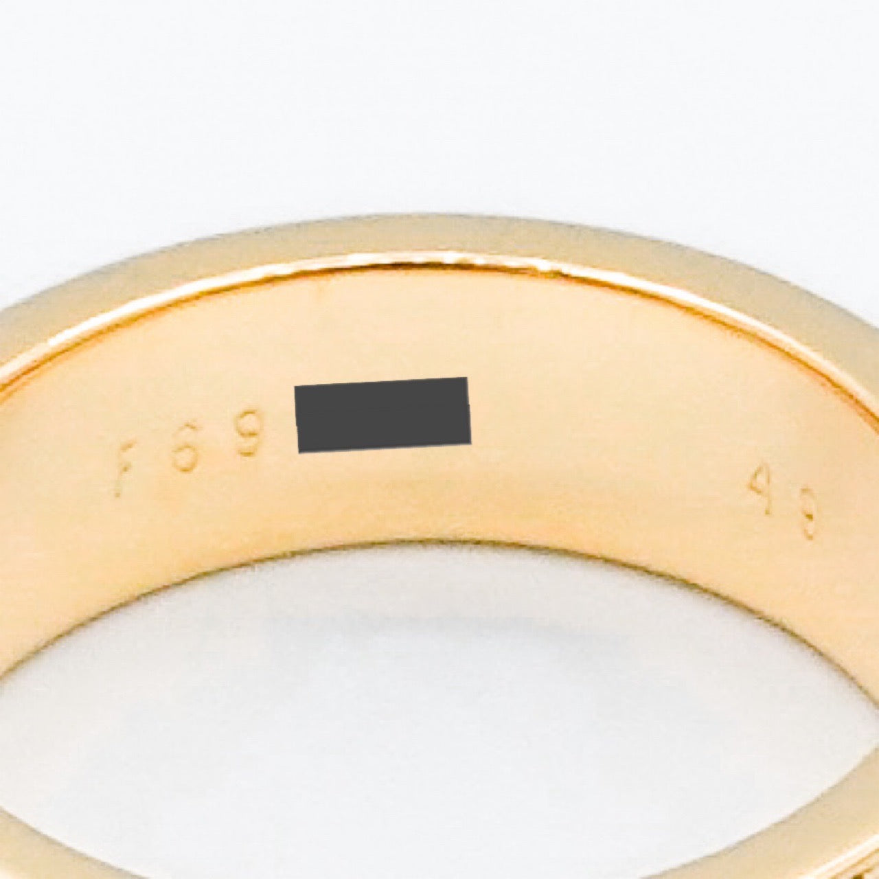 Love Ring Size 9 YG Diamond 