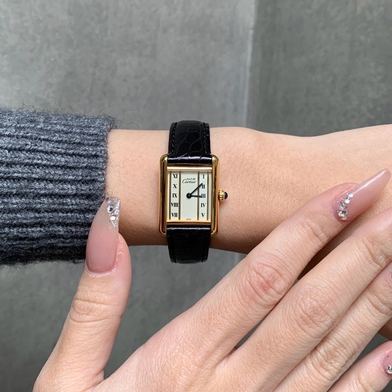 マストタンク 縦ローマン文字盤 SM ゴールド