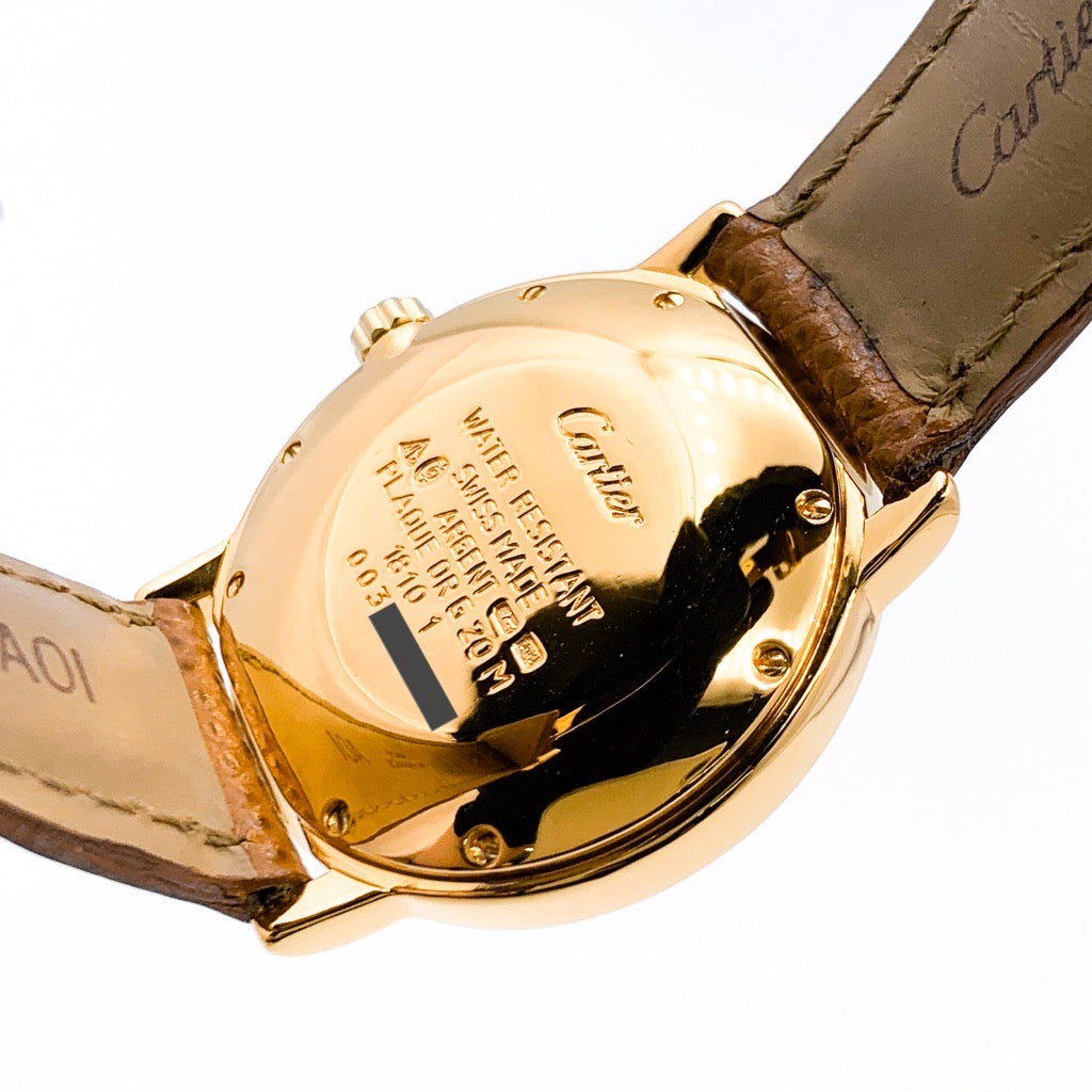 Mastrondo Small Second Gold Leather 
