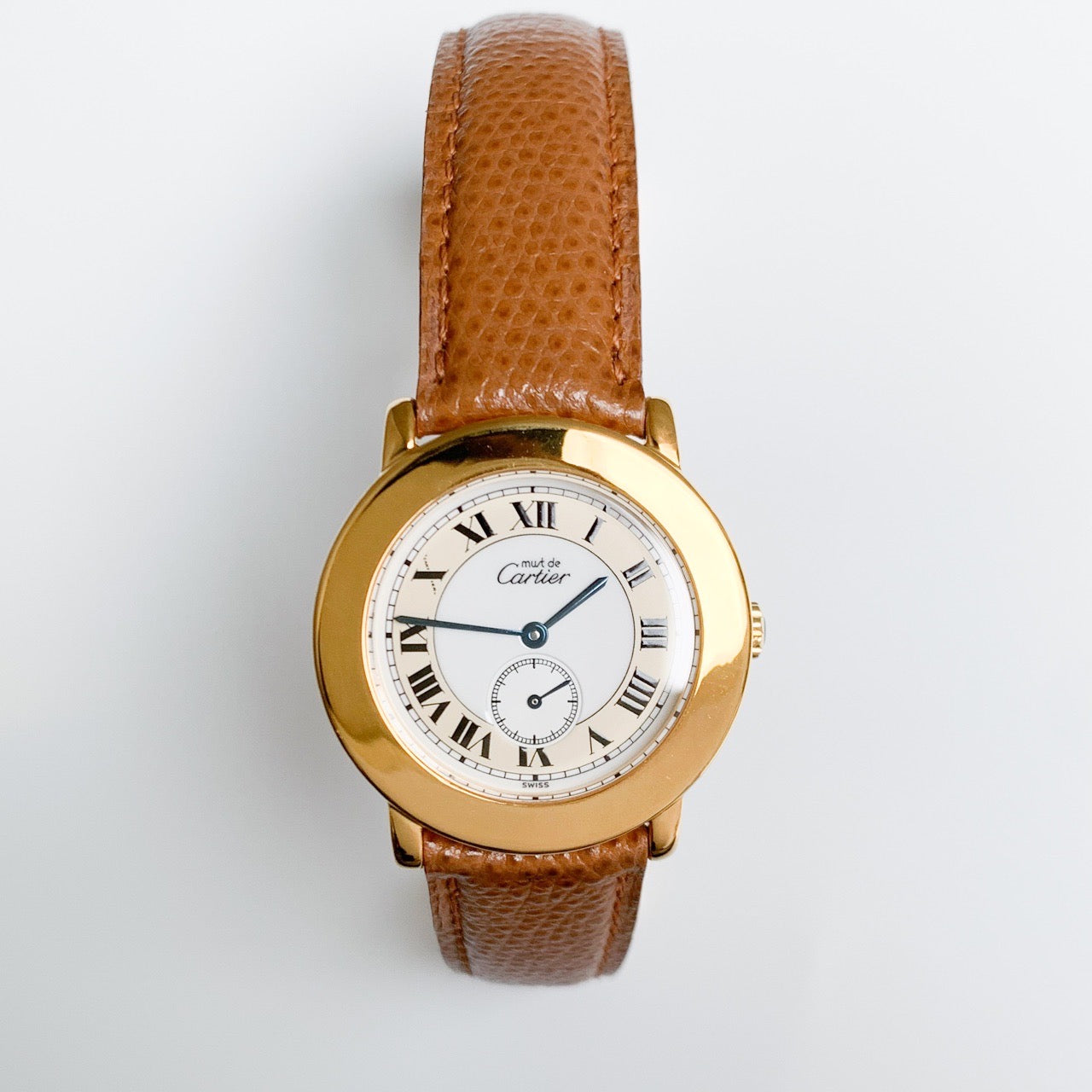 Mastrondo Small Second Gold Leather 