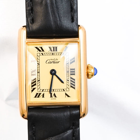 マストタンク SM ベージュローマン文字盤 ゴールド