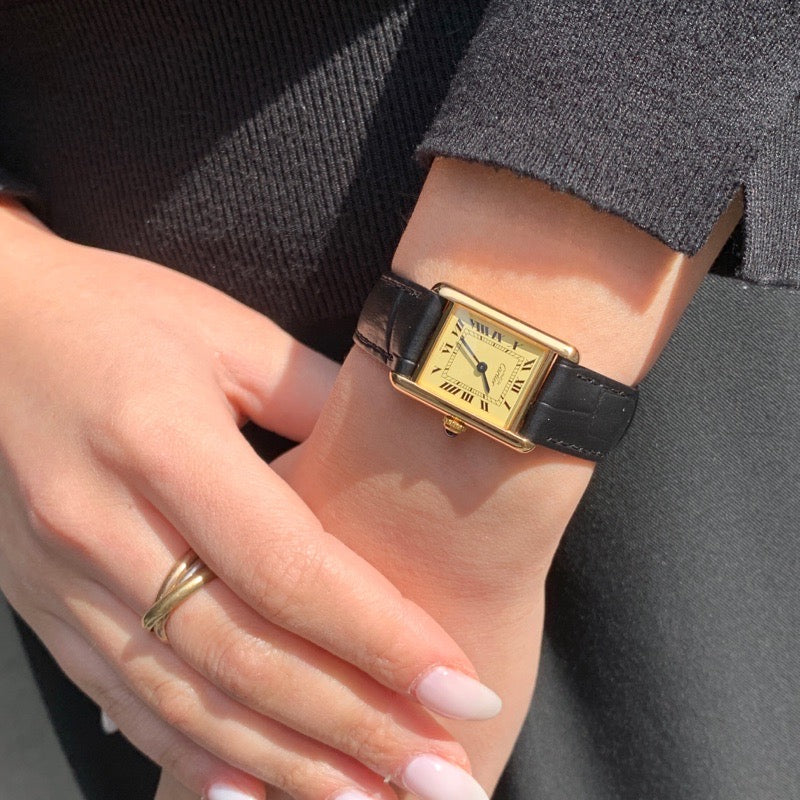 マストタンク SM ベージュローマン文字盤 ゴールド