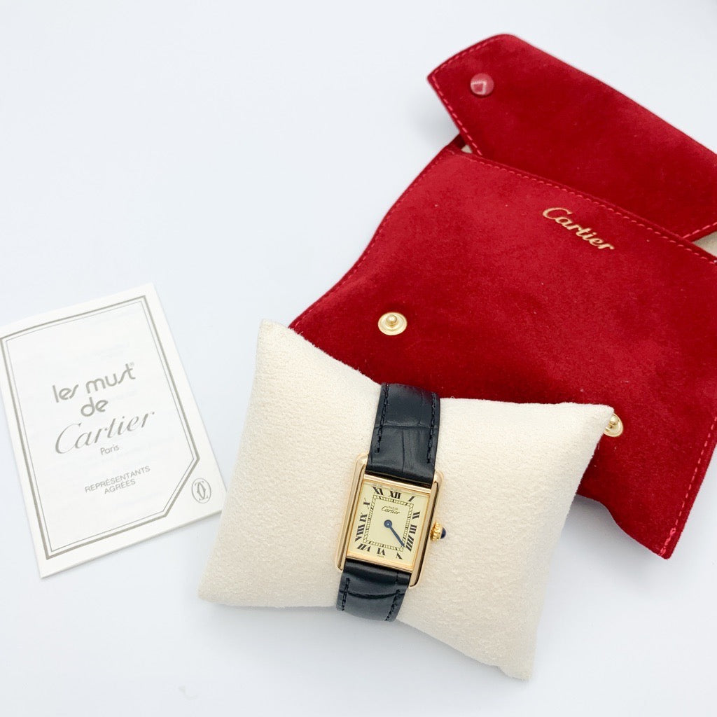 マストタンク SM ベージュローマン文字盤 ゴールド