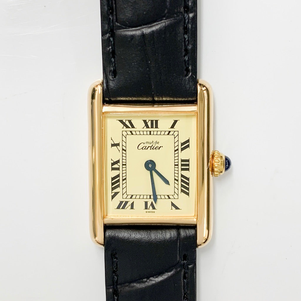 マストタンク SM ベージュローマン文字盤 ゴールド