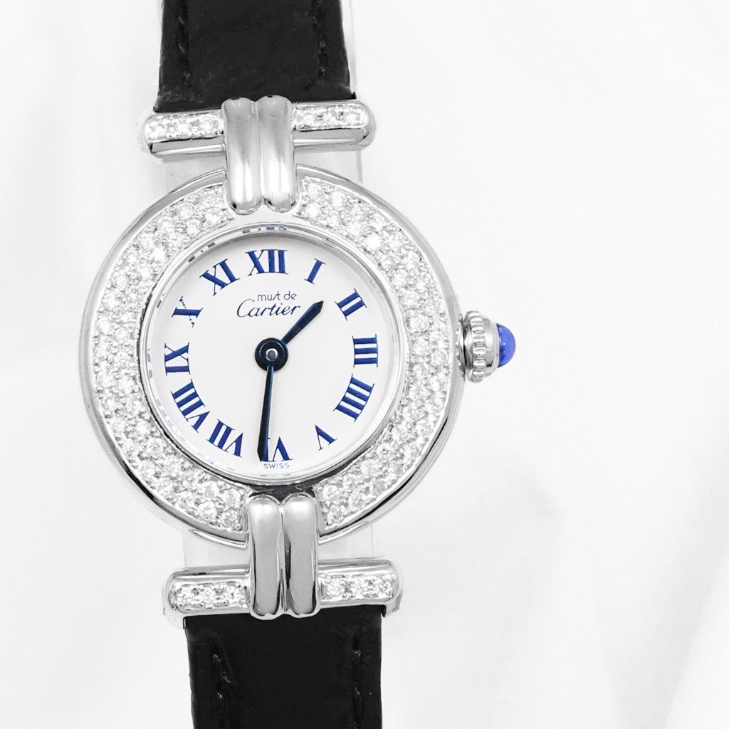 Mast Corise Roman Dial Silver Double Diamond 