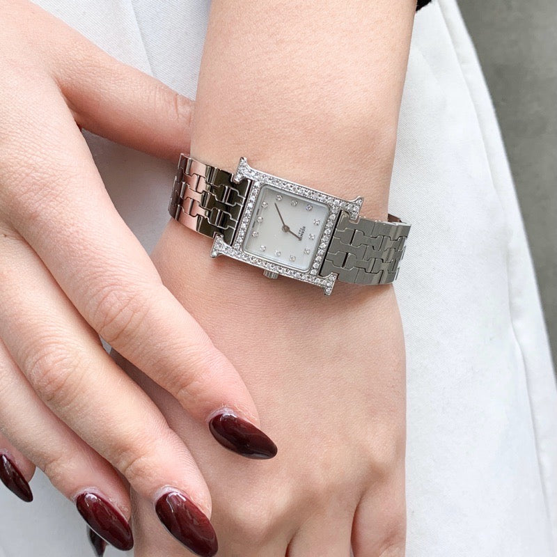 Hウォッチ SS シェルダイヤ文字盤 シルバー ダイヤ – LE MIRAIS Collection