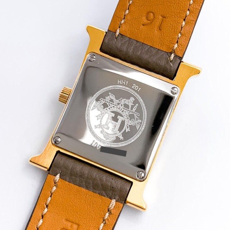 Hウォッチ 白文字盤 ゴールド ダイヤ – LE MIRAIS Collection