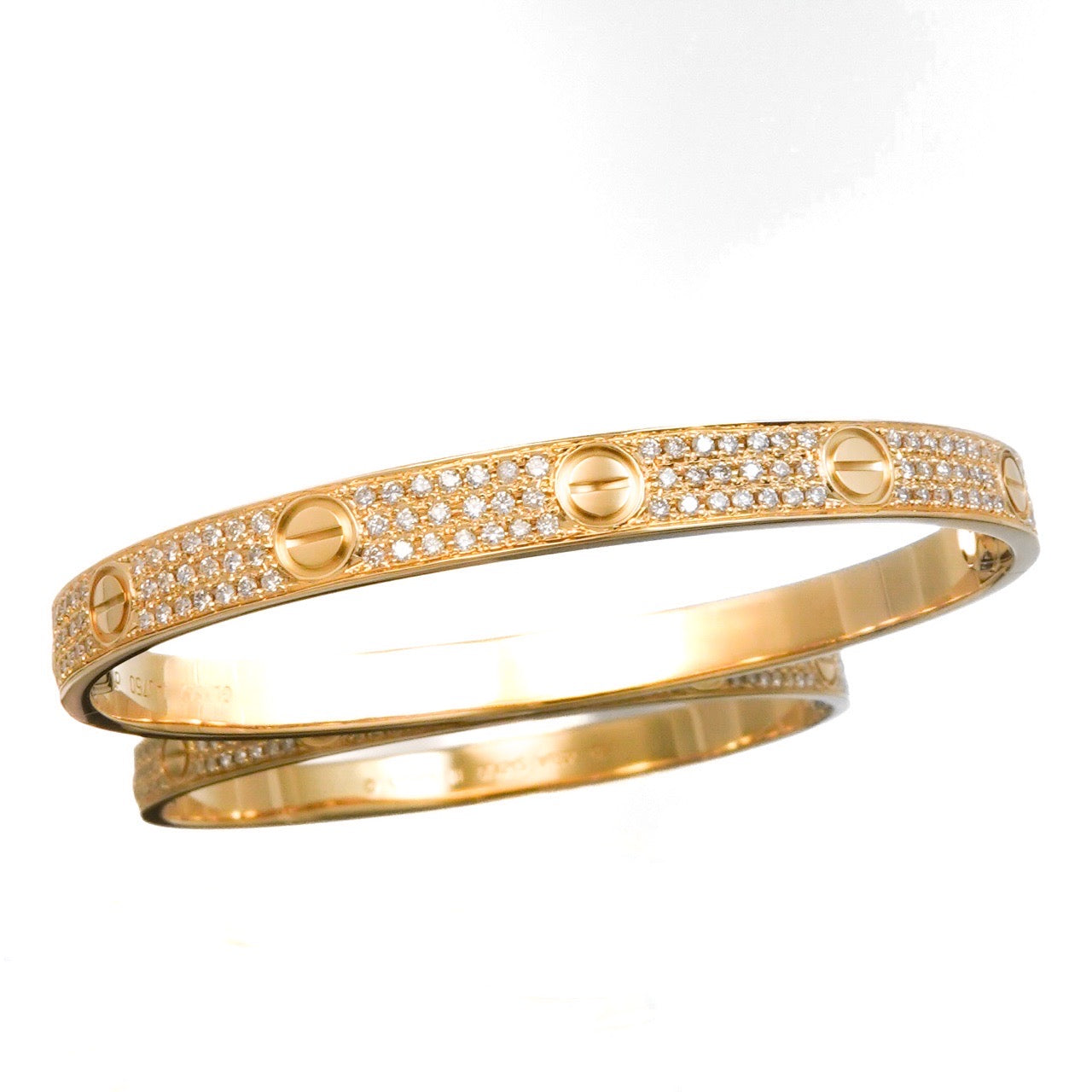 Love Bracelet #18 New YG Diamond 
