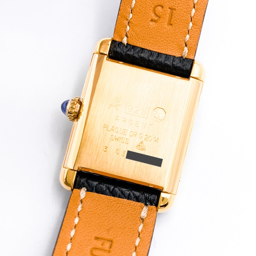 マストタンク SM 手巻き レッド文字盤 ゴールド