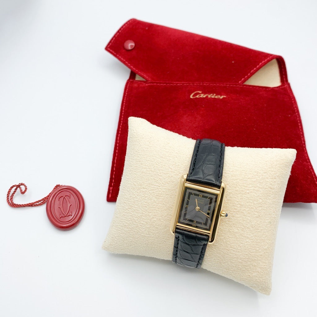 マストタンク SM グレー×ブラックローマン文字盤 ゴールド