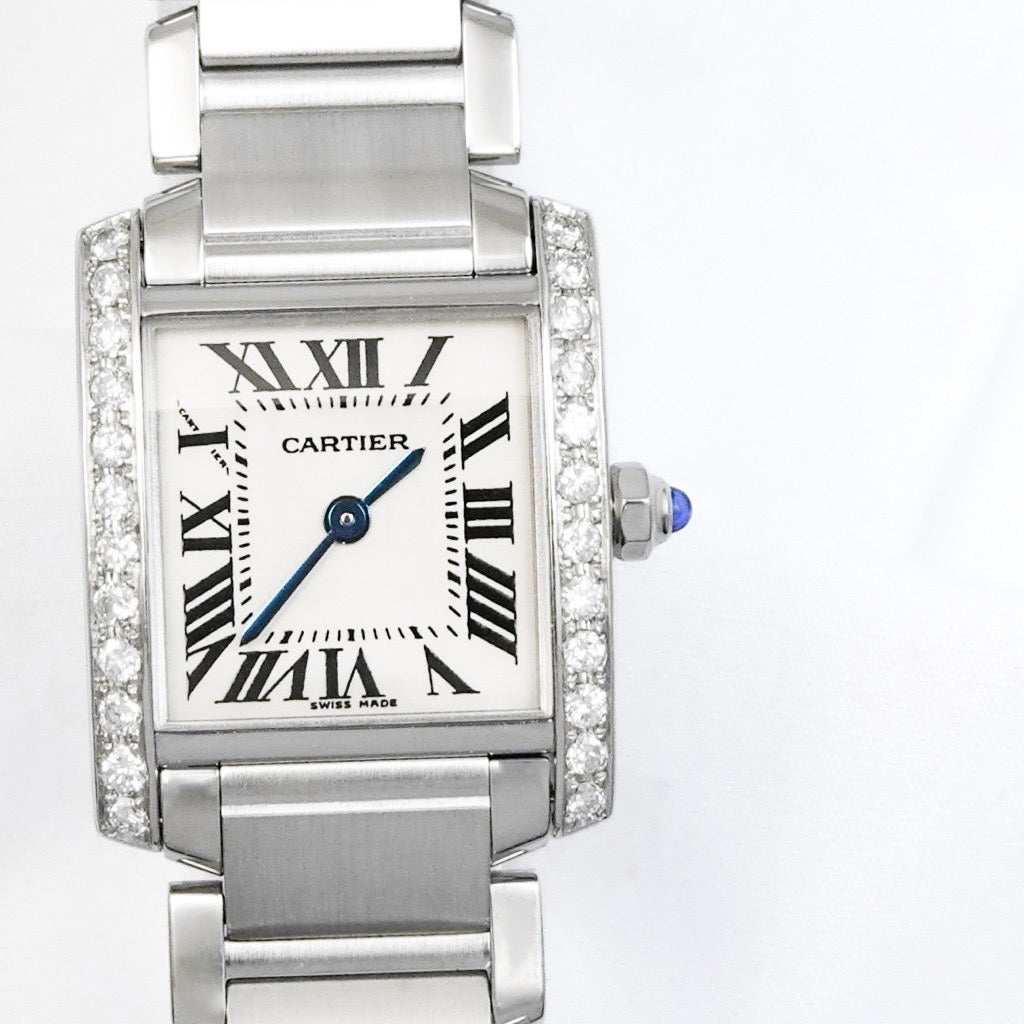 【钻石定制案例】坦克系列腕表 Tank Française SM SS