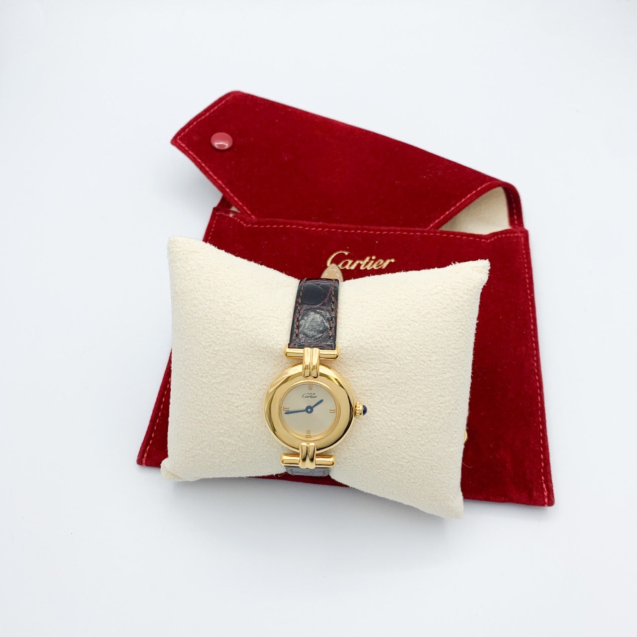 Must de Cartier 金色表盘 金色