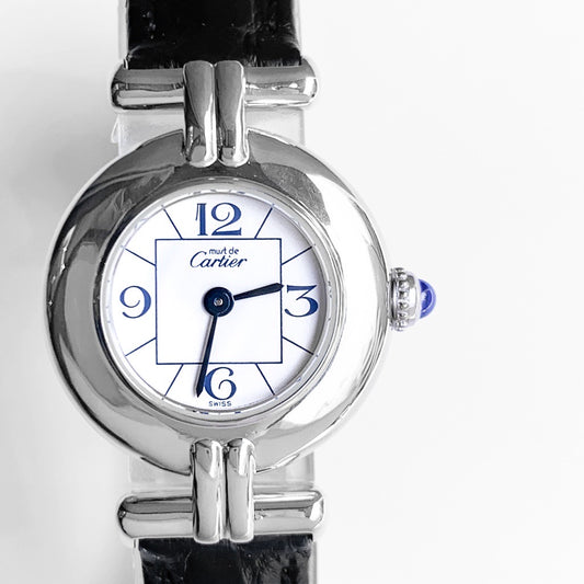 Must Colisée, with Arabic numeral dial, silver.