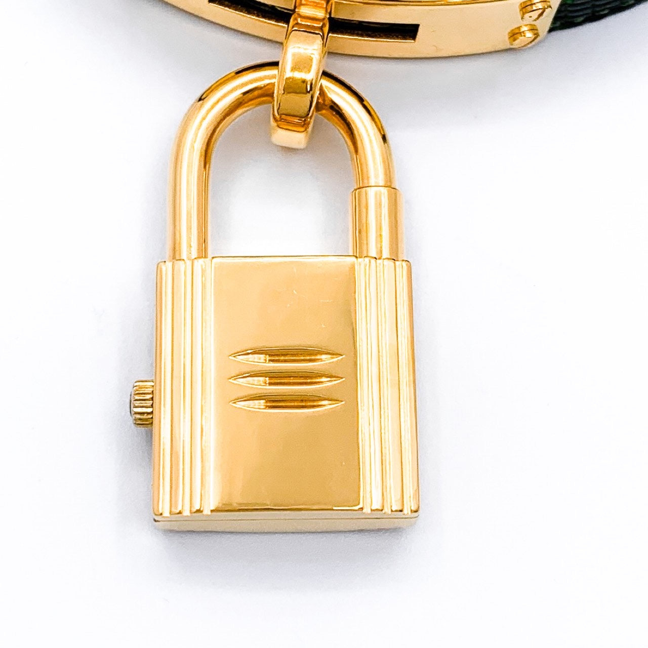 Kelly Watch, green dial, gold