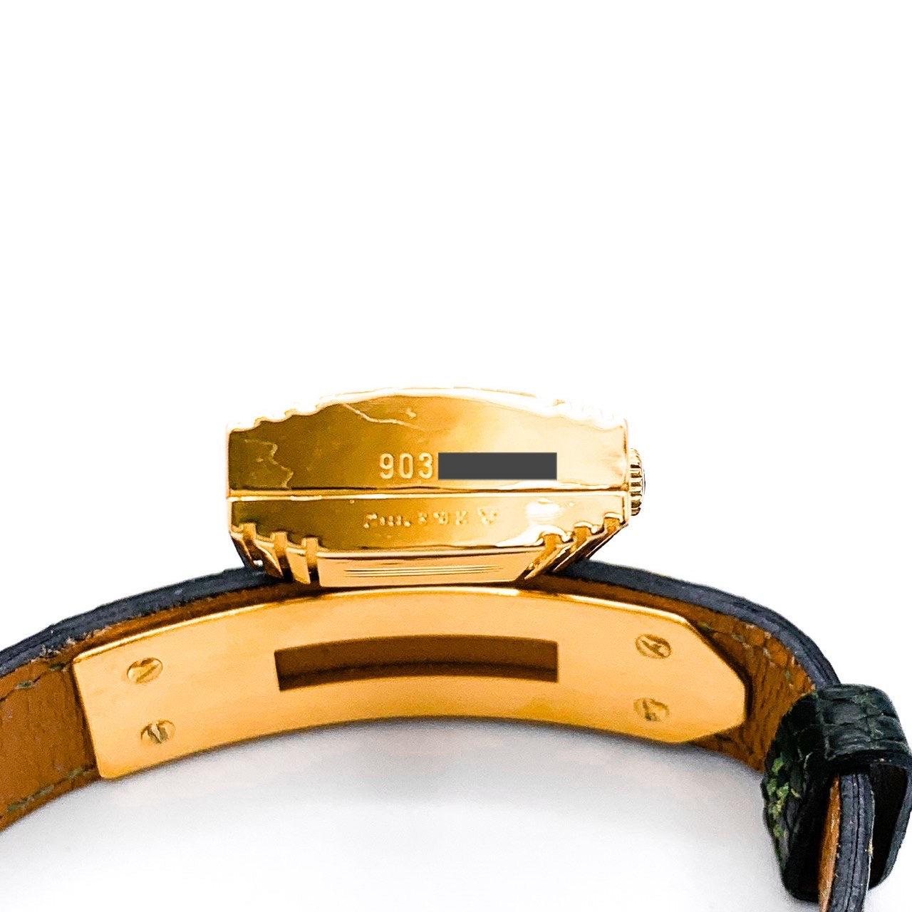 Kelly Watch, green dial, gold