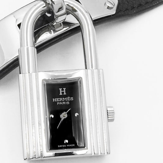 ケリーウォッチ SS 黒文字盤 シルバー