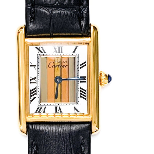 マストタンク LM トリニティローマン文字盤 ゴールド