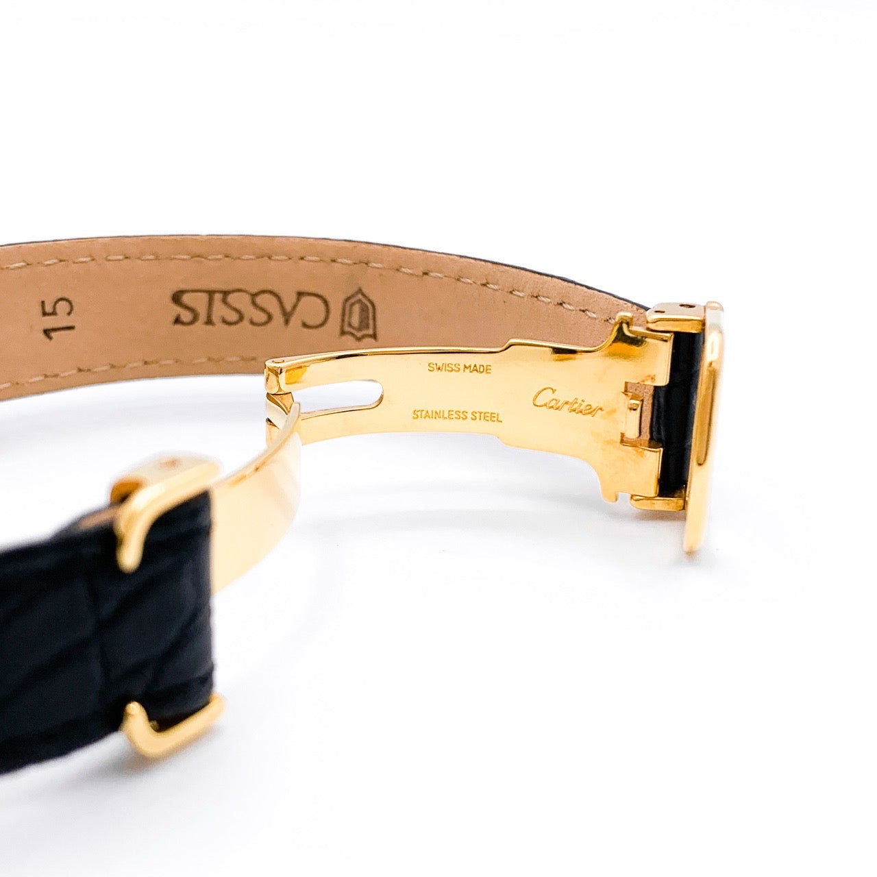 マストタンク SM 手巻き ベージュローマン文字盤 ゴールド