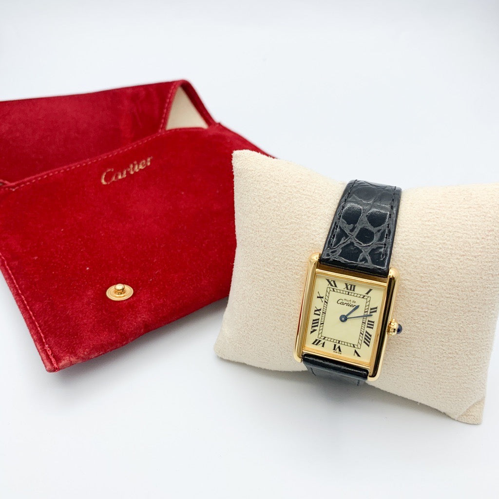 マストタンク LM ベージュローマン文字盤 ゴールド