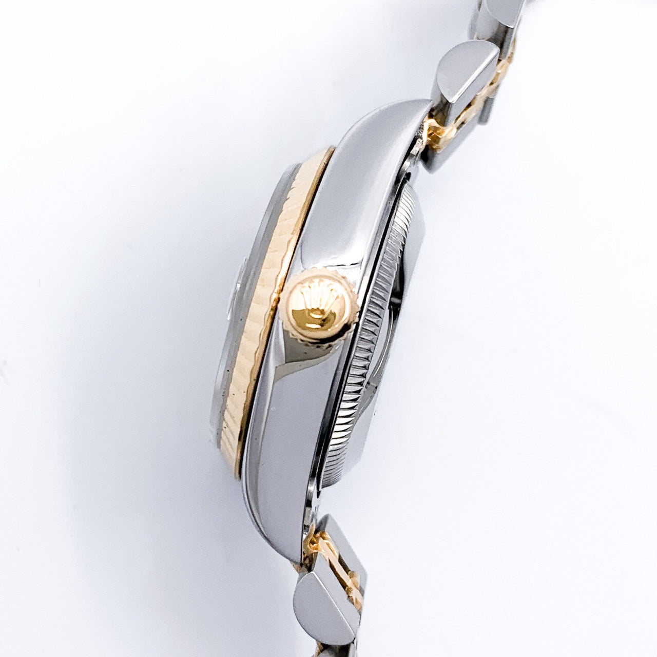 デイトジャスト 10P新ダイヤ シャンパン文字盤 コンビ 69173G